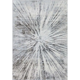 Abstract Burst Grey Rug | D149A - 80X150 cm - Rugs
