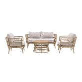 Agadir Outdoor Suite and Table - outdoor suite