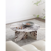 Aiko Coffee Table Round Marble