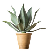 Aloe wide leaf Plant with Pot 56cm - artificial plant