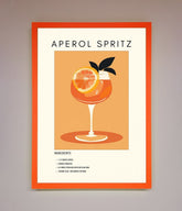 Aperol Spritz Cocktail Framed Print