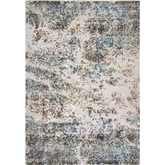 Arabesque Multicolour Abstract Rug - Rugs