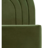 Archy King Size Bed - Green - Bed frame