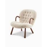 Arctander Clam Armchair Sheepskin, Long Hair| DC Concept
