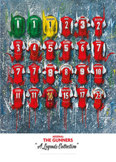 Arsenal 'The Legends' Shirts - A2 Signed Limited Edition Prints