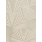 Aura Collection Rug Ripple in Cream - 80X150 cm - Rugs