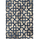 Avanti Navy Moroccan Rug - Rugs