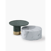 Bain Coffee Table Set Marble