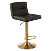 Baina Black Seat Bar Stool