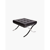 Barcelona Ottoman Real Leather