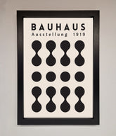 Bauhaus Black 1919 Framed Wall Art