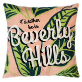 Beverly Hills Needlepoint Cushion - Cushion