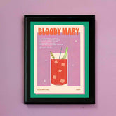 Bloody Mary Cocktail Print
