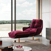 Bonnet Swivel Lounge Chair With Ottoman