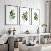 Botanical prints | set of 3 wall art prints