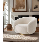 Boucle Lounge Chair - Arm Chair