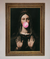 Bubble Gum Renaissance Framed Print