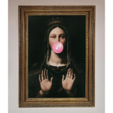 Bubble Gum Renaissance Framed Print - A3 (29.7 x 42 cm) / Ornate Gold - Framed Print