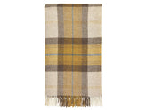 Skye Shetland Pure New Wool Throw - Gold