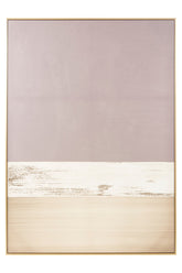 Astratto Canvas Gold and Grey Foil Wall Art