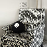 8 Ball Sphere Cushion