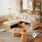 Caballero Three Seater Corner Sofa Bed, Three Seater Sofa, Leathaire