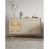 Clear Single Door Sideboard, Four Layers| DC Concept