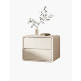 Calliope Modern Contemporary Bedside Table White