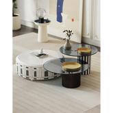 Calloway Nesting Coffee Table Set 3 Tables