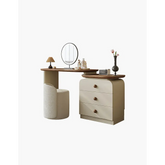 Campbell Dressing Table With Chest Of Drawers & Mirror