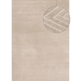 Carmel Beige-Cream Geometric Rug | 6050 - 80X150 cm - Rugs
