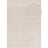 Carmel Cream-Beige Striped Rug | 6010 - 80X150 cm - Rugs