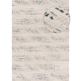 Carmel Cream-Blue Abstract Rug | 6030 - 80X150 cm - Rugs