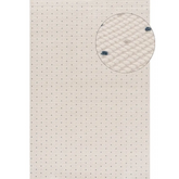 Carmel Cream-Blue Dots Rug | 6080 - 80X150 cm - Rugs