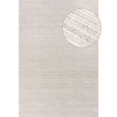 Carmel Cream-Grey Striped Rug | 6010 - 80X150 cm - Rugs