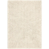 Chicago Cream Shaggy Rug - 90X150 cm - Rugs