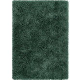 Chicago Forest Green Shaggy Rug - 90X150 cm - Rugs