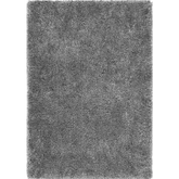 Chicago Grey Shaggy Rug - 90X150 cm - Rugs