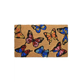 Coir Embossed Mats 45x75 cm | 138 - BUTTERFLY - Doormat