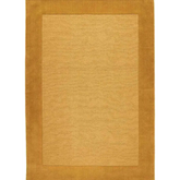 Colours Bordered Rug – Handmade Wool Rug - 120X170 cm / Yellow - Rugs