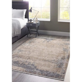 Cosimo Beige/Grey Distressed Modern Rug - Rugs