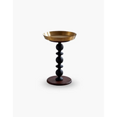 Cosmo Round Side Table With Gold Tray| DC Concept