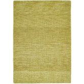 Country Autumn Gold Solid Wool Rug - Rugs