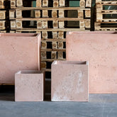 Cubrosa | Blushstone – 100cm XXL Concrete Square Planter – 782L Block Plant Pot - Pots & Plants