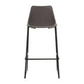 Dalston Ash Bar Stool With Angled Legs - bar-furniture