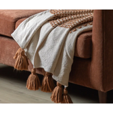 Dalton Throw 170 cm x 130 cm Rust - throw