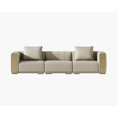 Daly Three Seater Sofa Real Leather