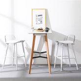 DhiaJureen Nordic Bar Stool, Wooden