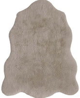 Luxury Natural Faux Fur Rug