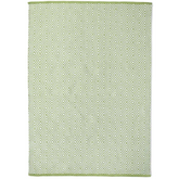 Diamond Green Hand-woven Rug - Rugs